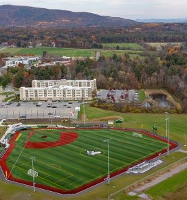 Aerial image of the turf complex